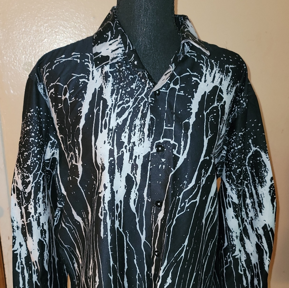 Barabas button down dress shirt  👔 size XL